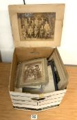 QUANTITY VICTORIAN AND OTHER PHOTOS, AND TWO INDENTURES, LETTERS AND OTHER EPHEMERA.
