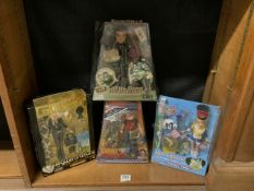 TWO GWEN STEFANI DOLL SETS - THE SWEET ESCAPE, AND LOVE ANGEL MUSIC BABY, IN ORIGINAL BOXES AND