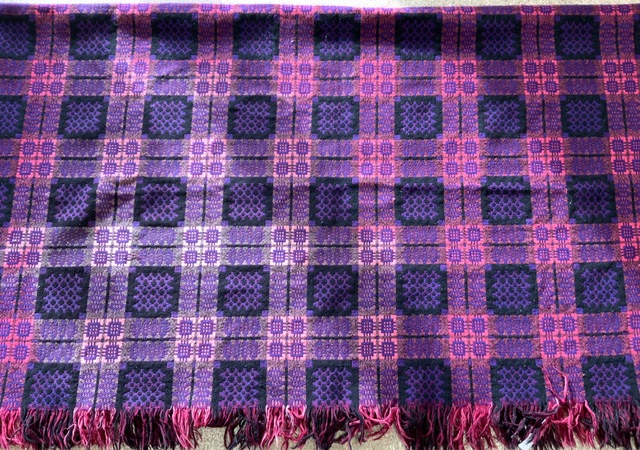 LARGE WELSH BLANKET BOUGHT IN BETWS-Y-COED - Image 2 of 3