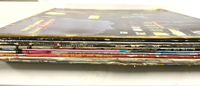 ALBUMS / LP'S SID & NACEY, CLASH, DAVID BOWIE, THE VELVET UNDERGROUND AND HAZEL O'CONNER - Image 2 of 5