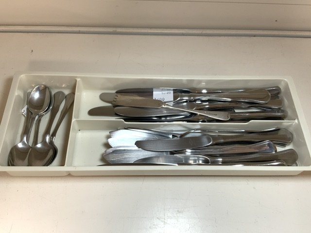 QUANTITY OF INOX STAINLESS STEEL CUTLERY. - Image 3 of 3
