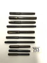 TRAY OF BCHR AND OTHER FOUNTAIN PENS INCLUDING MAYBE TODD CONWAY STEWART, ONOTO ETC, SOME WITH