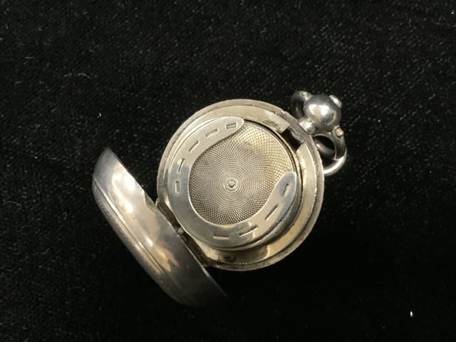 A WHITE METAL SOVEREIGN CASE. - Image 3 of 6