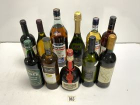 CINZANO BIANCO, GRAND MARNIER, GOLDEN HARE SHIRAZ AND MORE