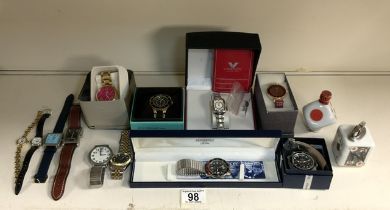 QUANTITY OF WATCHES AND LIGHTER