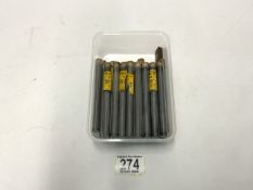 BOX OF VINTAGE PROPELLING PENCIL LEADS, MAINLY SLICK.
