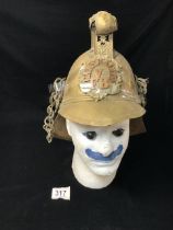 VICTORIAN BRASS HELMET CARSARLTON VFB