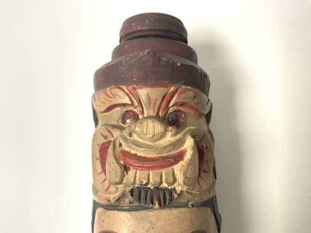 A VINTAGE-PAINTED BURMESE PUPPET HEAD - Image 2 of 7