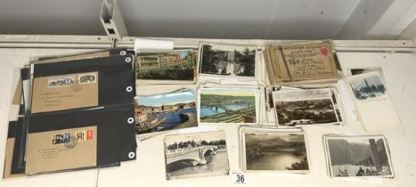 QUANTITY OF PHOTOGRAPHIC POSTCARDS - NORWAY, FRANCE, SCOTLAND AND OTHER EUROPEAN COUNTRIES AND FIRST