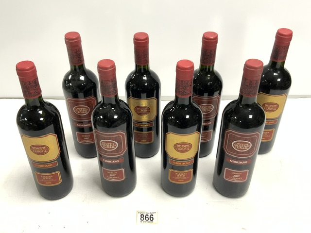 GIORDANO 2007 MERLOT CABERNET X 4 GIORDANO BARBERA D'ASTI 2006 X 4