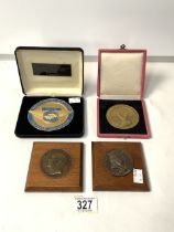 FOUR PRESENTATION MEDALLIONS INCLUDES LACE AND MORE