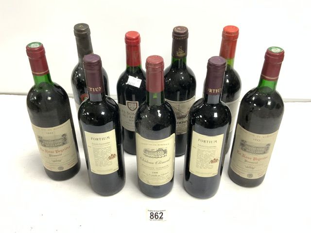 POMEROL, BORDEAUX AND MORE RED WINE