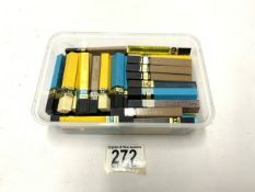 BOX OF MAINLY PENTAL PENCIL LEADS.