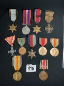 WW1 AND WW2 MEDALS AND MORE