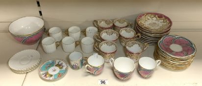 ANTIQUE MIXED CHINA INCLUDES SPODE AND MORE