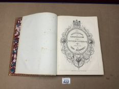 BOUND BOOK - ART JOURNAL CATALOGUE - INTERNATIONAL EXHIBITION PARIS 1867.