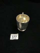 HALLMARKED SILVER CUP, SHEFFIELD 1933, VINERS LTD (EMILE VINER), 113 CMS.