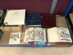 LARGE QUANTITY OF STAMPS/FIRST DAY COVERS AND VINTAGE FILM CUT OUTS