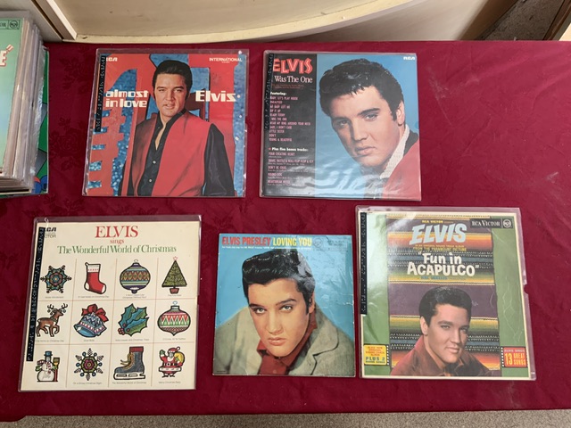 LARGE COLLECTION OF EARLY ELVIS LP'S / ALBUMS - Bild 5 aus 8