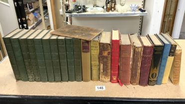 BOOKS - THE CENTENNIAL WORKS OF CHARLES DICKENS,THE POETICAL WORKS OF SIR WALTER SCOTT AND