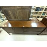 MID-CENTURY ROSEWOOD SIDEBOARD WITH FOUR DRAWERS 176 X 43 X 75CM