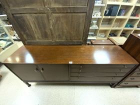 MID-CENTURY ROSEWOOD SIDEBOARD WITH FOUR DRAWERS 176 X 43 X 75CM