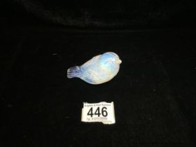 SABINO OPALESCENT GLASS BIRD 9CM