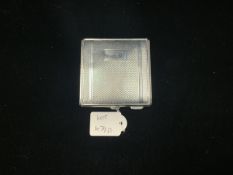 HALLMARKED SILIVER COMPACT 7CM