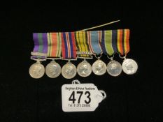 GROUP OF MINIATURE MEDALS