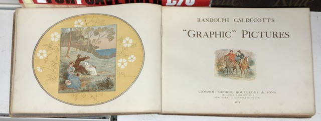 RANDOLPH CALDECOTT'S GRAPHIC PICTURES BOOK 1883. - Image 3 of 5