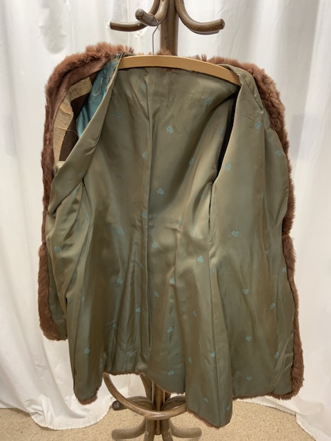 SUEDE AND FUR COAT - Image 2 of 4