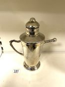 VINTAGE SILVER PLATED COCKTAIL SHAKER ART DECO STYLE BY ELKINGTON & CO 29CM