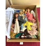 1960'S SINDY AND BARBIE AND FAMILY AND FRIENDS INCLUDES 1960'S CLOTHES