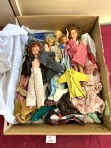 1960'S SINDY AND BARBIE AND FAMILY AND FRIENDS INCLUDES 1960'S CLOTHES
