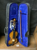 CASED THE STENOR STUDENT II VIOLIN