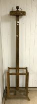 ART DECO UMBRELLA / COAT STAND BY M.D.S 200CM HIGH