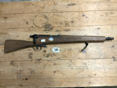 AMERICAN WOODEN TOY BOLT ACTION RIFLE 72CM