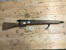 AMERICAN WOODEN TOY BOLT ACTION RIFLE 72CM