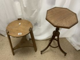 TWO OCASSIONAL TABLES