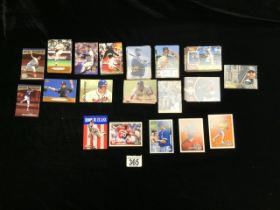 A QUANTITY OF AMERICAN BASEBALL TRADE CARDS.