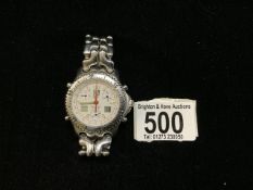 TAG HEUER CG 1111-0 30MM WHITE DIAL IN STAINLESS STEEL WATCH