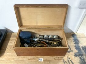 QUANTITY OF VINTAGE TOOLS IN BOX