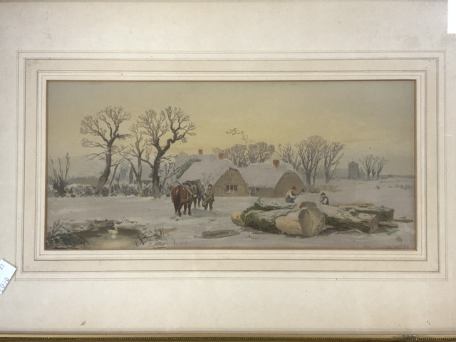 J MACPHERSON WATERCOLOUR,WITH TWO ETCHINGS ONE SIGNED DUPONT (ACADEMY PROOF),E SHARLAND SIGNED - Image 6 of 14