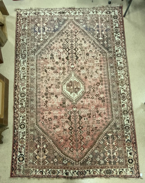 LARGE WOOLLEN RUG 300 X 214CM