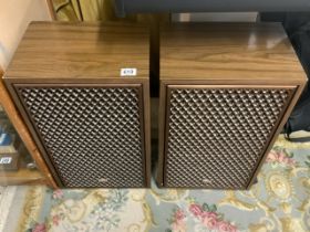 PAIR OF SANSUI SP-6100 SPEAKERS 3 WAY 100W