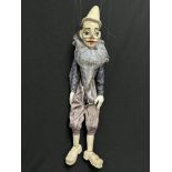 WHITE FACED CLOWN IN DRESS; APPEARED IN THEATRE'S 70CM