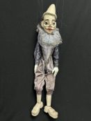 WHITE FACED CLOWN IN DRESS; APPEARED IN THEATRE'S 70CM