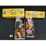 BOXED PELHAM PUPPETS NODDY AND BIG EARS IN ONE BOX AND GIANT IN ANOTHER