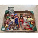 UN BOXED PELHAM PUPPETS BLACK BOY,GOOD MITZY WITH OTHERS