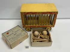 PELHAM PUPPET KIT WITH A CIRCUS CAGE